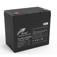 Литий-железо-фосфатный аккумулятор (LiFePo4) Ritar R-LFP12.8V100AH-MINI
