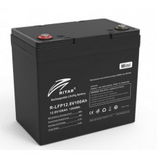 Литий-железо-фосфатный аккумулятор (LiFePo4) Ritar R-LFP12.8V100AH-MINI