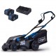 Газонокосилка аккумуляторная Scheppach BC-MP380-X SET XL2 (5911414400)