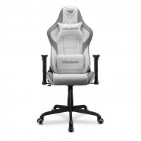 Кресло геймерское, дышащая экокожа Cougar Armor ELITE (White)