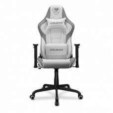  Кресло геймерское, дышащая экокожа Cougar Armor ELITE (White)