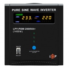 Источник бесперебойного питания (Инвертор) LPY-PSW-2000VA 10A/20A 24V  Источник бесперебойного питания (Инвертор) LPY-PSW-2000VA 10A/20A 24V
