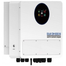  Гибридный солнечный инвертор ARUNA Solar COM 6000/48 (6kW, 48A, 125А, Wi-Fi)