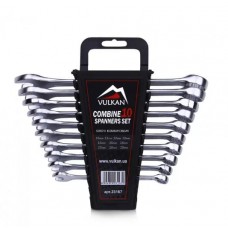  Набор ключей Vulkan 10-19 мм в футляре