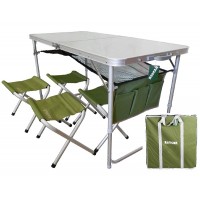 Комплект мебели Ranger складной, стол + 4 стула RA 1102