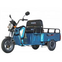 Электроскутер трехколесный Maxxter CARRIER (Blue) 1000 Вт, максимальная скорость 40 км/ч