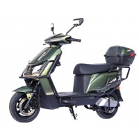 Электроскутер Maxxter NERO (Green) 2000 Вт,  максимальная скорость 50 км/ч
