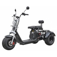 Электроскутер трехколесный Maxxter TRIKE 2.0 (Black)